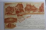 AK Köln Mehrbildkarte 1899 gebraucht -