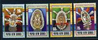 Papua Neuguinea Papua Neuguinea 616-619 postfrisch Volkskunst MiNr. 616-619 postfrisch Volkskunst -