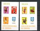 Bolivien Bolivien Block 32-33 postfrisch Olympia MiNr. Block 32-33 postfrisch Olympia -