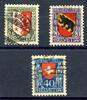 Schweiz Schweiz 172-174 gestempelt Pro Juventute MiNr. 172-174 gestempelt Pro Juventute -