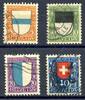 Schweiz Schweiz 175-178 gestempelt Pro Juventute MiNr. 175-178 gestempelt Pro Juventute -