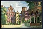 AK Heidelberg Heidelberger Schloß vor der Zerstörung 1902 gebraucht -