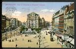 AK Brüssel, Belgien Place de Brouckére 1915 gebraucht -