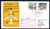 Berlin Lufthansa Sonderflug LH 368 Berlin-Lissabon Berlin Lufthansa Sonderflug LH 368 Berlin-Lissabon 7.4.66 255 MiNr. 255 -