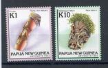 Papua Neuguinea Papua Neuguinea 744-45 postfrisch Kunsthandwerk MiNr. 744-45 postfrisch Kunsthandwerk -