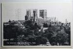 AK York The Minster From, Station Hotel 1952 gebraucht -
