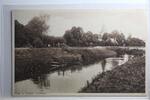AK Alfriston River & Church gebraucht -