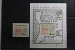 Estland Estland 214, Block 5 mit 215 postfrisch MiNr. 214, Block 5 mit 215 postfrisch -