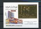 Sharjah Sharjah Block 45 mit Aufdruck postfrisch Olympia MiNr. Block 45 mit Aufdruck postfrisch Olympia -