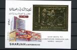 Sharjah Sharjah Block 45 mit Aufdruck postfrisch Olympia MiNr. Block 45 mit Aufdruck postfrisch Olympia -