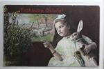 AK Deutschland Grußkarte 1907 gebraucht -