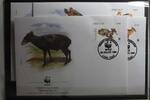 Togo Togo 2456-2459 gestempelt als FDC MiNr. 2456-2459 gestempelt als FDC -