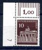 Berlin Berlin 286 DZ 7 postfrisch Eckrand MiNr. 286 DZ 7 postfrisch Eckrand -