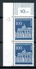 Berlin senkr. Paar Berlin senkr. Paar 290 postfrisch DZ 12 MiNr. 290 postfrisch DZ 12 -