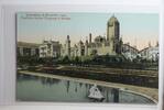 AK Brüssel 1910, Pavillions Italien Uruguay et Herstal ungebraucht -