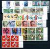 Schweiz Jahrgang 1990 Schweiz Jahrgang 1990 4er Blöcke Ersttagssonderstempel 4er Blöcke Ersttagssonderstempel -