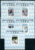 Togo Togo Block 1508-1512 B postfrisch Olympiade 1980 Lake Placid MiNr. Block 1508-1512 B postfrisch Olympiade 1980 Lake Placid -
