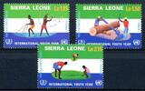 Sierra Leone Sierra Leone 804-06 postfrisch Jugend MiNr. 804-06 postfrisch Jugend -