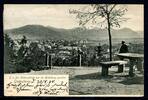 AK Godesberg, Siebengebirge Panorama 30.08.1908 gebraucht -