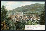 AK Baden-Baden Panorama von der Leopoldshöhe aus 26.07.1906 gebraucht -