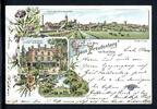 AK Bad Cleve (Kleve) Haus Freudenberg Inh. Franz Thunert 1898 gebraucht -