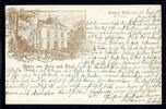 AK Bedburg-Hau Kreis Kleve Hotel Restaurant Berg und Thal 1896 gebraucht -