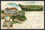 AK Bredeney Essen Luftkurhaus Ruhrstein Besitzer Wilhelm Hartmann 1897 gebraucht -