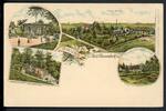 AK Bad Sassendorf Kreis Soest Kinderheilanstalt, Charlottenquelle um 1900 ungebraucht -