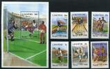 Olympiade Lesotho Block 40 + MiNr 622-27 postfrisch Olympiade Lesotho Block 40 + MiNr 622-27 postfrisch -