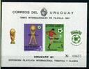 Uruguay Uruguay Block 51 postfrisch Fußball MiNr. Block 51 postfrisch Fußball -