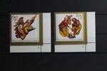 BRD BRD 1442-1443 postfrisch als Eckrand mit Formnummer 1 MiNr. 1442-1443 postfrisch als Eckrand mit Formnummer 1 -