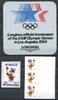 Olympische Sommerspiele Los Angeles 1984 Olympische Sommerspiele Los Angeles 1984 offiz. + Sponsoren- Aufkleber offiz. + Sponsoren- Aufkleber -