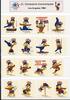 Olymp. Spiele Los Angeles 1984 Olymp. Spiele Los Angeles 1984 27 Aufkleber Maskottchen-Sportarten 27 Aufkleber Maskottchen-Sportarten -