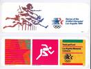 Olymp. Spiele Los Angeles 1984 Olymp. Spiele Los Angeles 1984 2 offizielle Aufkleber 2 offizielle Aufkleber -
