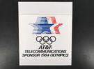 Olymp. Spiele Los Angeles 1984 Olymp. Spiele Los Angeles 1984 Sponsoren-Aufkleber AT&T Sponsoren-Aufkleber AT&T -