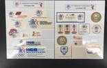 Olymp. Spiele Los Angeles 1984 Olymp. Spiele Los Angeles 1984 19 Sponsoren-Aufkleber 19 Sponsoren-Aufkleber -