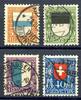 Schweiz Schweiz 175-178 gestempelt MiNr. 175-178 gestempelt -