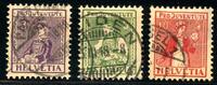 Schweiz Schweiz 133-135 gestempelt MiNr. 133-135 gestempelt -