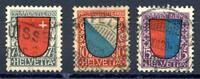 Schweiz Schweiz 153-155 gestempelt MiNr. 153-155 gestempelt -