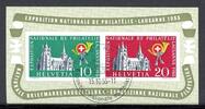 Schweiz Schweiz Block 15 gestempelt Lausanne 1955 MiNr. Block 15 gestempelt Lausanne 1955 -