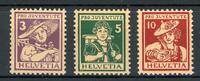 Schweiz Schweiz 130-132 postfrisch Pro Juventute MiNr. 130-132 postfrisch Pro Juventute -