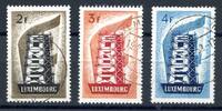 Luxemburg Luxemburg 555-557 gestempelt CEPT MiNr. 555-557 gestempelt CEPT -