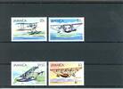 Jamaika Jamaika 851-54 postfrisch Flugzeug MiNr. 851-54 postfrisch Flugzeug -