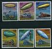 Komoren Komoren 339-344 A postfrisch Zeppelin MiNr. 339-344 A postfrisch Zeppelin -