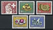 Schweiz Schweiz 657-61 postfrisch MiNr. 657-61 postfrisch -