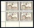Österreich Österreich 1015 postfrisch 4er Block Eckrand unten links MiNr. 1015 postfrisch 4er Block Eckrand unten links -
