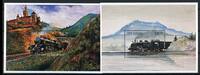 Grenada Grenada Block 433-434 postfrisch Eisenbahn MiNr. Block 433-434 postfrisch Eisenbahn -