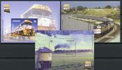 Grenada Grenada Block 725-727 postfrisch Eisenbahn MiNr. Block 725-727 postfrisch Eisenbahn -
