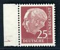 Bund Dauerserie/ DS Heuss I Bund Dauerserie/ DS Heuss I 186 y w DZ postfrisch MiNr. 186 y w DZ postfrisch -
