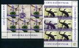 Bosnien und Herzegowina Bosnien und Herzegowina 127-128 postfrisch Blumen 5er Bogenteile MiNr. 127-128 postfrisch Blumen 5er Bogenteile -